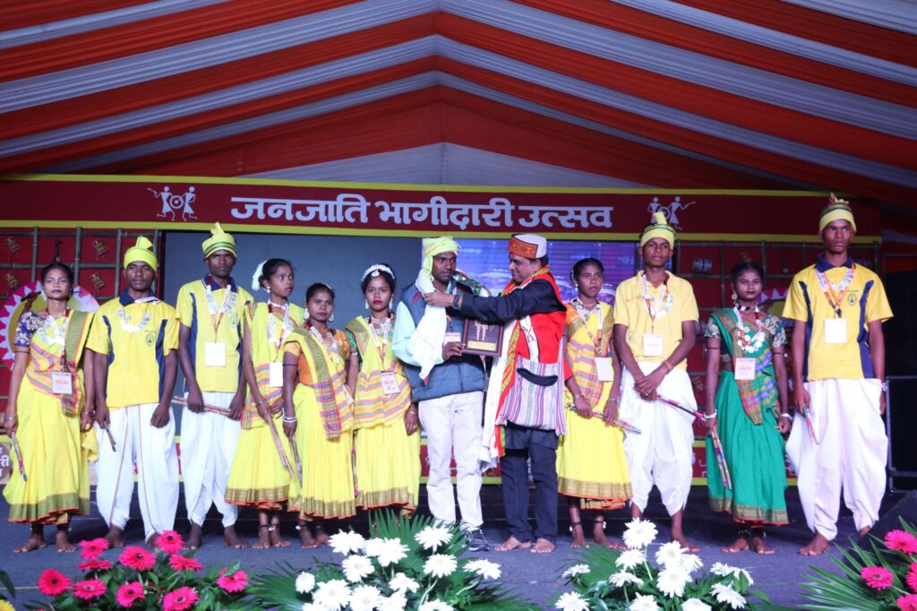 भगवान बिरसा मुंडा जी को 150 वीं जयंती जनजाति गौरव दिवस के अवसर पर आयोजित जनजाति भागीदारी उत्सव- 2025